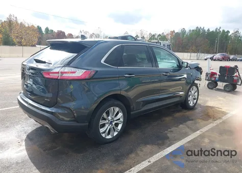 2022 Ford Edge Titanium from USA, damaged, VIN 2FMPK4K97NBA71922